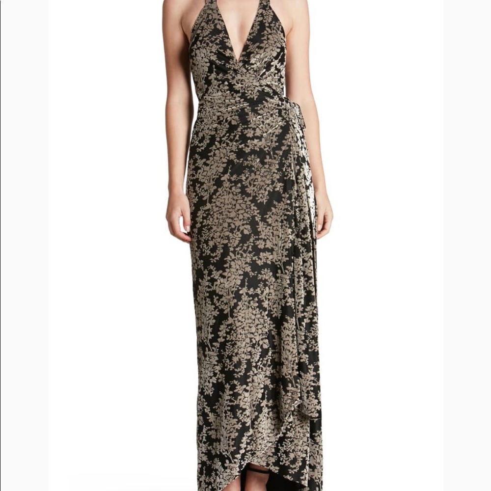 Anthropologie Dress The Population Wrap Dress